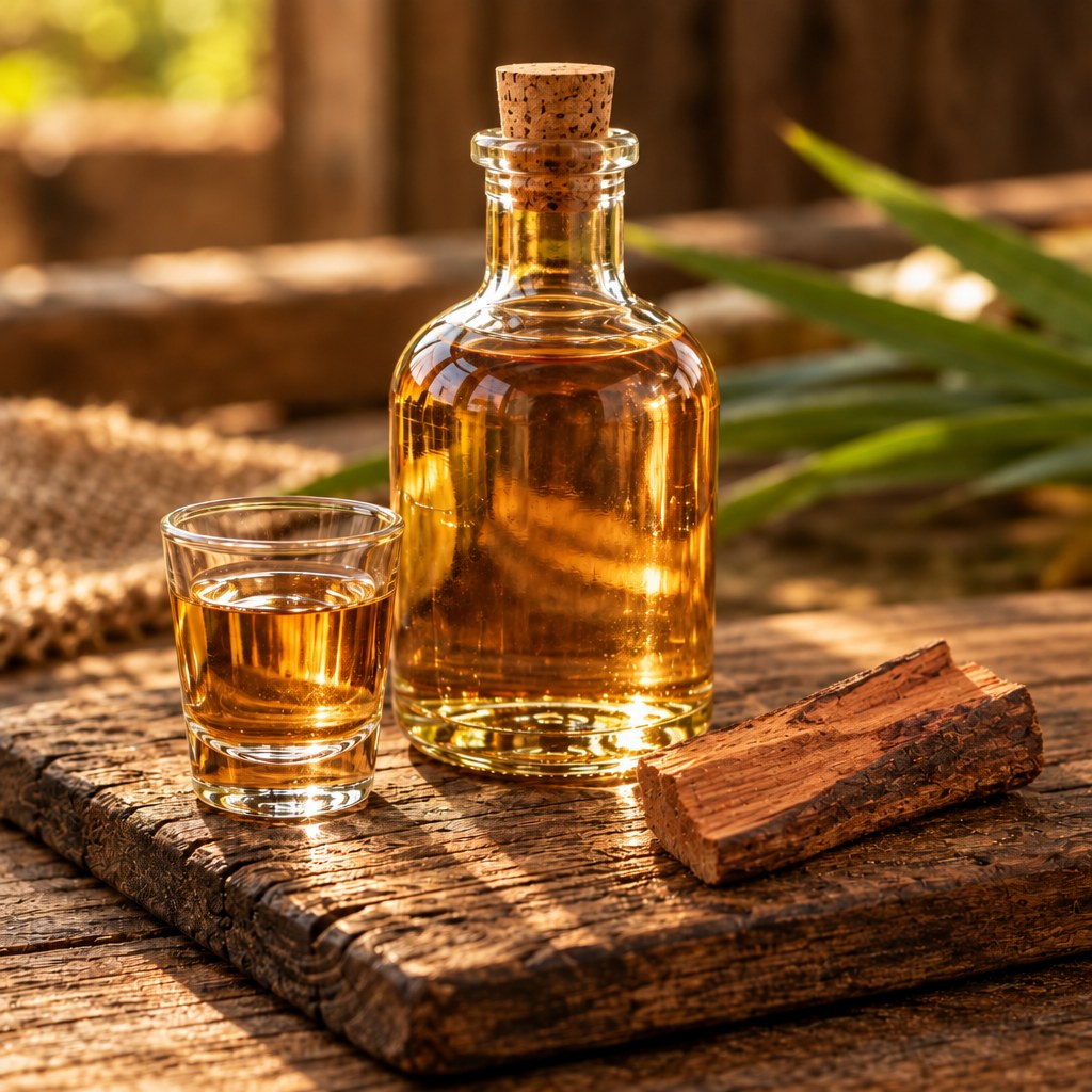 Cachaça Envelhecida (amburana) - Garrafa 300ml