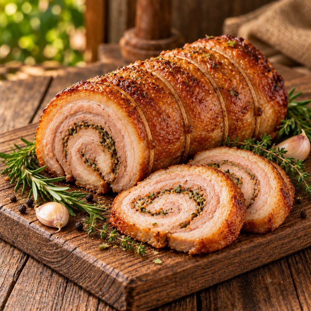 Panceta Suína Enrolada - 450g