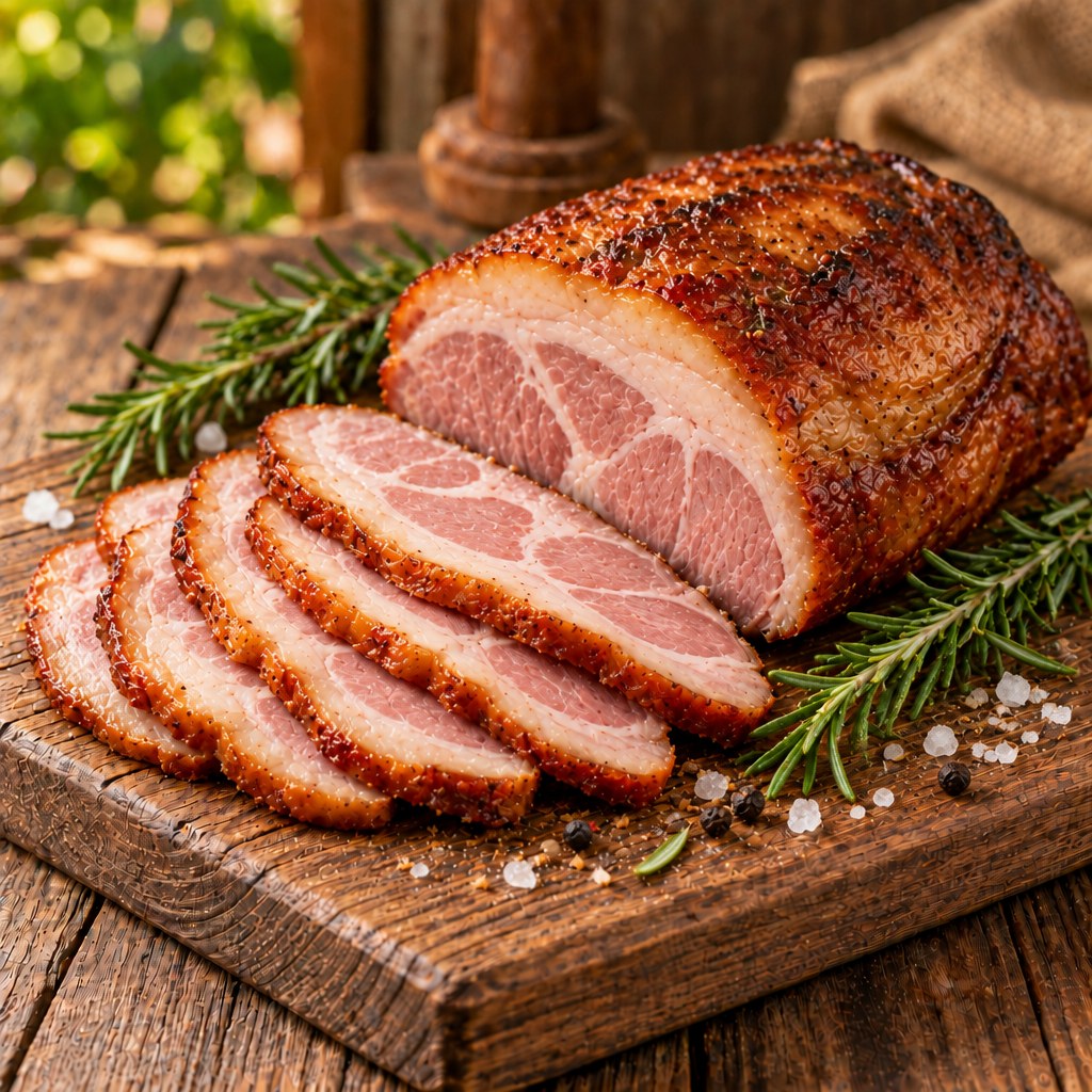 Picanha Suína Defumada - 1kg
